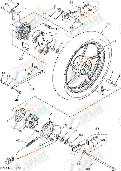 REAR WHEEL